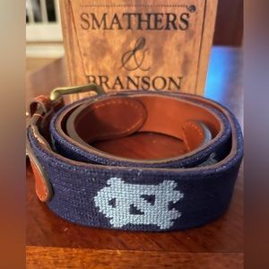 Smathers and Branson needle point belt